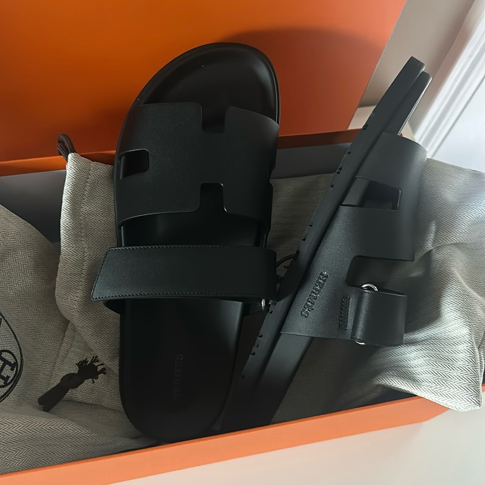 BNIB Hermes Chypre Noir Mens 44